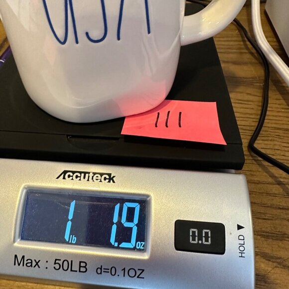 Rae Dunn USA Mug Patriotic Large Coffee Cup Ceramic  Farmhouse Red 16oz Decor - Picture 6 of 6